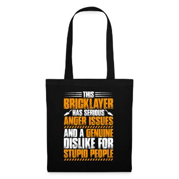 Master Masonry Masonry Bricklayer Mason - Tote Bag - black - Front