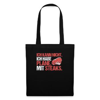 Carnivore Diät Carnivore Ernährung Carnivore Diet - Sac en tissu - noir - Devant