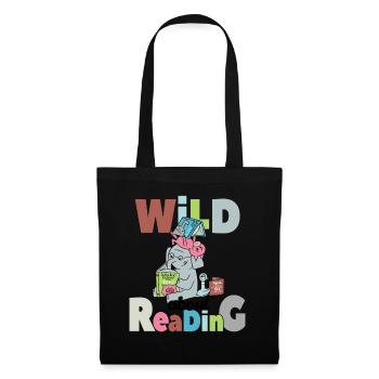 Wild About Reading Teacher Back To School - Tote Bag - black - Front