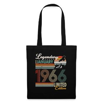 Legendary since January 1966 - Tote Bag - black - Front