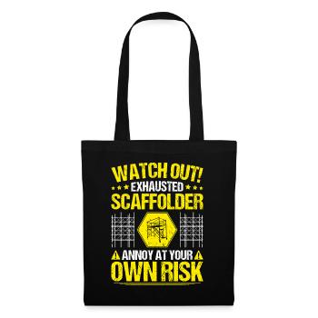 Échafaudage Échafaudage Échafaudage Assembleur d’échafaudage Échafaudage - Sac en tissu - noir - Devant