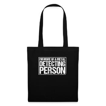 Détecteur Sondler Détecteur de métaux - Sac en tissu - noir - Devant