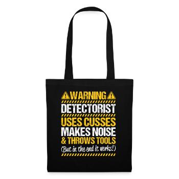 Détecteur Sondler Détecteur de métaux - Sac en tissu - noir - Devant