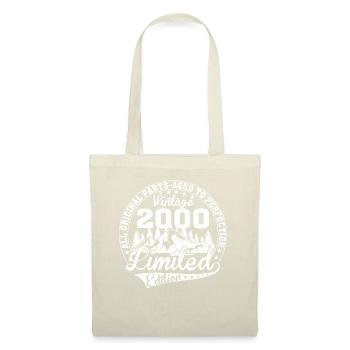 Created 2000 - Stoffbeutel - Natur - Vorne