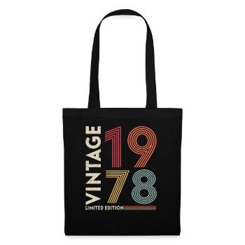 1978 Birthday Present - Tote Bag - black - Front