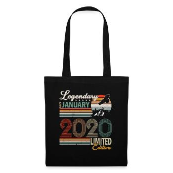 Légendaire Depuis Janvier 2020 - Sac en tissu - noir - Devant