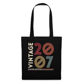 MILLÉSIME 2007 - Sac en tissu - noir - Devant