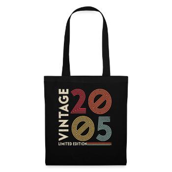 Vintage 2005 - Tote Bag - black - Front