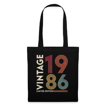 Born 1986 Birthday - Tote Bag - black - Front
