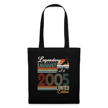 Edition Limitée 2005 Août Anniversaire Aurores Boréales - Sac en tissu - noir - Devant