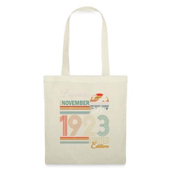 Des légendes sont nées en novembre 1923 Cadeau - Sac en tissu - nature - Devant
