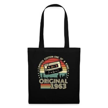 1963 Vintage Vintage Birthday Retro - Tote Bag - black - Front