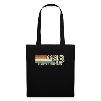 Vintage Anniversary 1943 Limited Edition - Tote Bag - black - Front