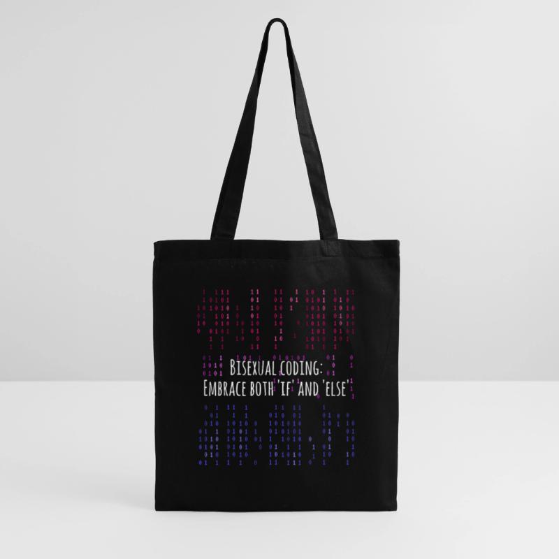 LGBT Code Bisexual Programming Tote Bag