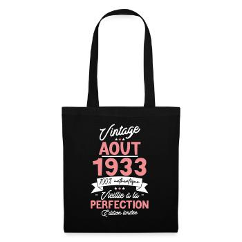 Surprise Août 1933 - Sac en tissu - noir - Devant
