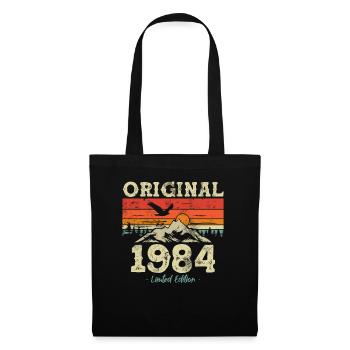 Birthday present 1984 - Tote Bag - black - Front
