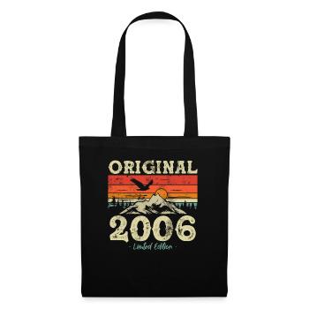 Verjaardagscadeau 2006 - Stoffen tas - zwart - Voor