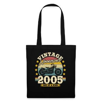 Vintage Novembre 2005, 18 ans, Unique - Sac en tissu - noir - Devant