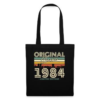 Original Classic 1984 - 40 Jahre Limited Edition - Stoffbeutel - Schwarz - Vorne