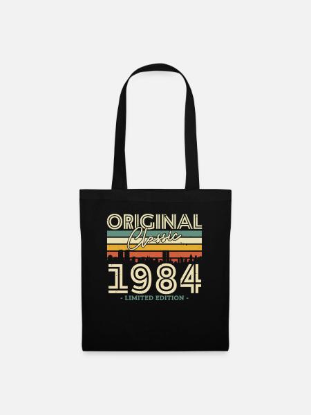 Original Classic 1984 - 40 Jahre Limited Edition - Stoffbeutel - Schwarz