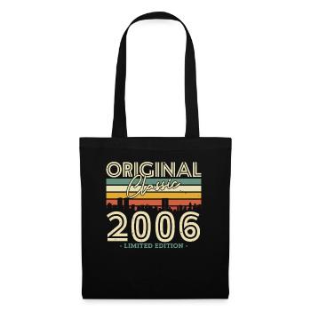 Originaler Klassiker 2006 - Limitierte Edition - Stoffbeutel - Schwarz - Vorne