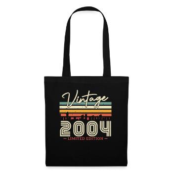 Vintage 2004 - 20 Jahre Limited Edition - Stoffbeutel - Schwarz - Vorne