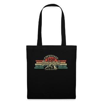 Cool 1939 Anniversary Gift - Tote Bag - black - Front