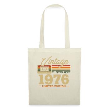 1976 Jubiläum 47/48 Jahre - Stoffbeutel - Natur - Vorne