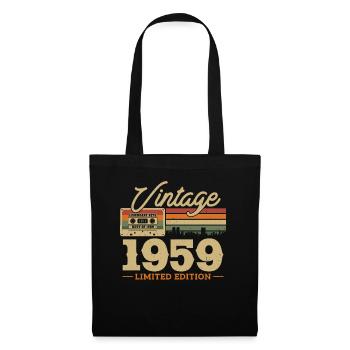 1959 - 64/65th birthday - Tote Bag - black - Front