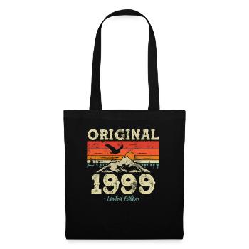 Cadeau d’anniversaire 1999 24/25 ans - Sac en tissu - noir - Devant