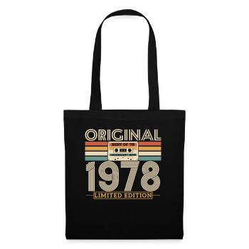 Original birthday present 1978 - 45/46 years - Tote Bag - black - Front