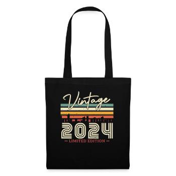 Vintage Birthday Gift 2024 - Tote Bag - black - Front
