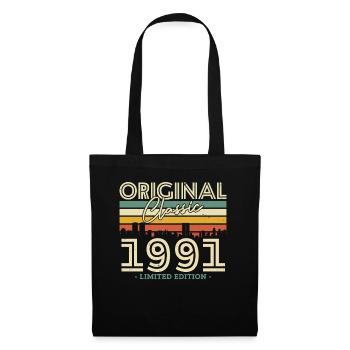 Vintage Birthday Gift 1991 - Tote Bag - black - Front