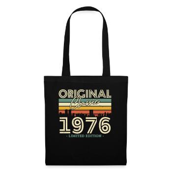 Vintage 1976 Birthday Gift - Tote Bag - black - Front
