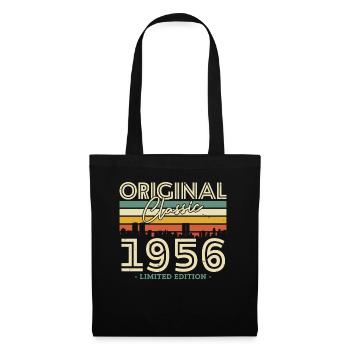 Vintage Birthday Gift 1956 67/68 years - Tote Bag - black - Front