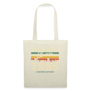 Vintage 1985 Geburtstagsgeschenk - Stoffbeutel - Natur - Vorne