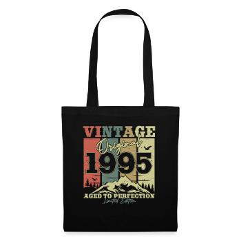 Original 1995 Vintage Birthday Year - Tote Bag - black - Front