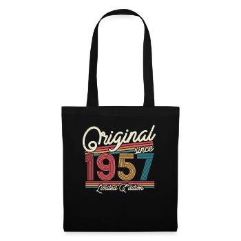 Don 1957 Millésime 66/67 ans - Sac en tissu - noir - Devant