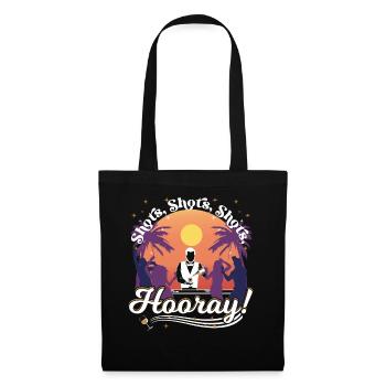 Coups - Sac en tissu - noir - Devant