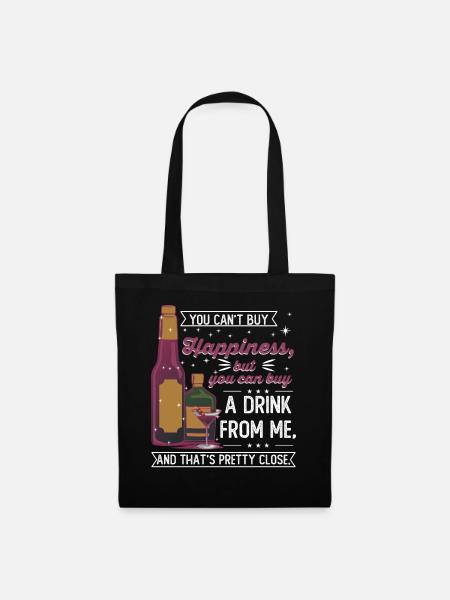Buy Drinks - Stoffbeutel - Schwarz