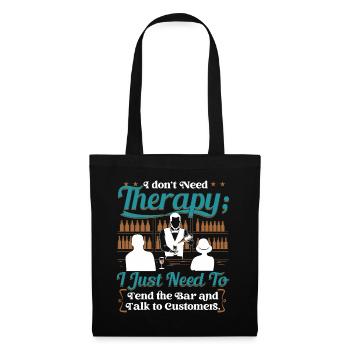 Barmen - Sac en tissu - noir - Devant