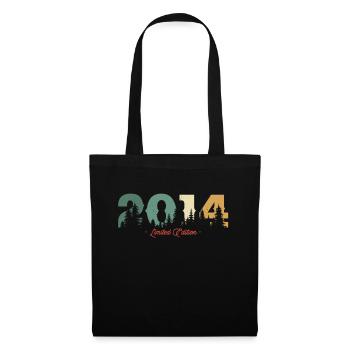 Vintage Nature Birthday Gift 2014 - Tote Bag - black - Front