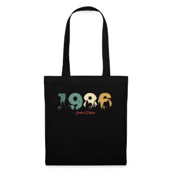 Vintage Birthday Gift 1986 - Tote Bag - black - Front