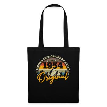 Cadeau emblématique du 69/70e anniversaire 1954 - Sac en tissu - noir - Devant