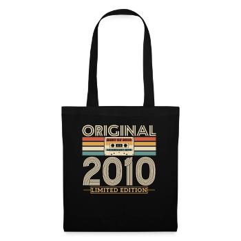 Chemise d’anniversaire vintage emblématique des années 2010 - Sac en tissu - noir - Devant