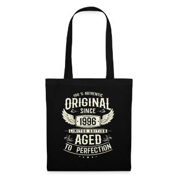 Retro Birthday Joy '96 - Tote Bag - black - Front