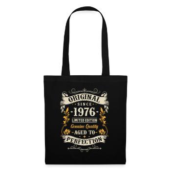 Vintage 1976 Anniversaire Surprise - Sac en tissu - noir - Devant