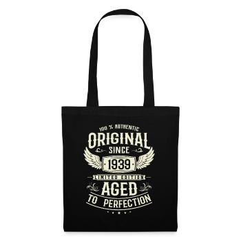 Vintage 1939 Birthday Surprise - Tote Bag - black - Front
