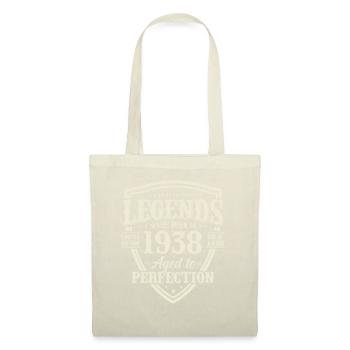 Geburtstagsgeschenk 1938 - 85 Jahre - Stoffbeutel - Natur - Vorne