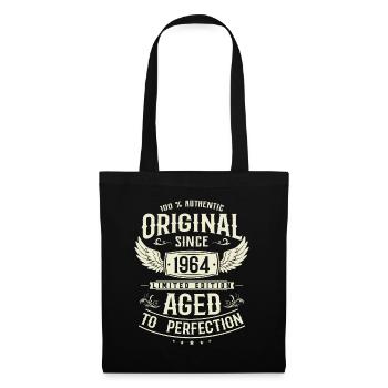 60th Birthday Gift 1964 Vintage - Tote Bag - black - Front